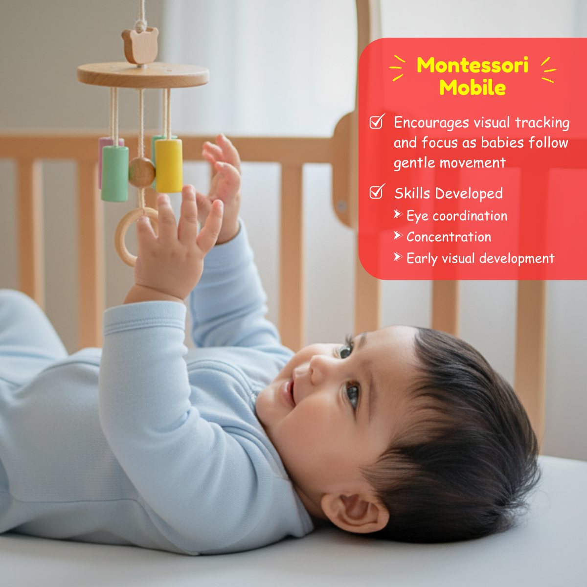My First Senses Montessori Box (0-6 months)