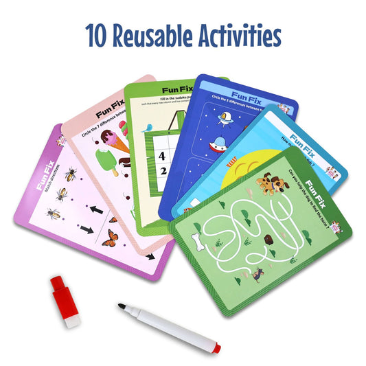 Fun Fix Reusable Activity Worksheets