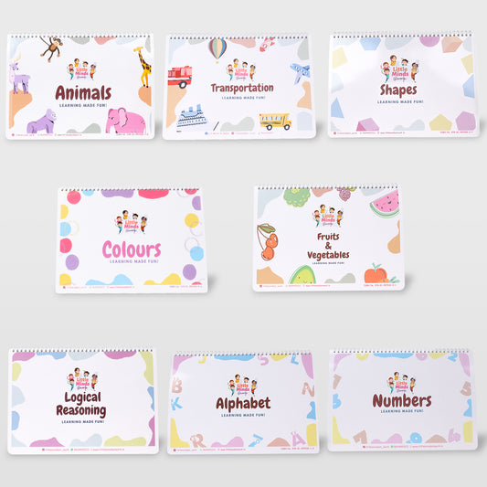 Complete Learning Binder Set – 8-in-1 (Ages 1–5)