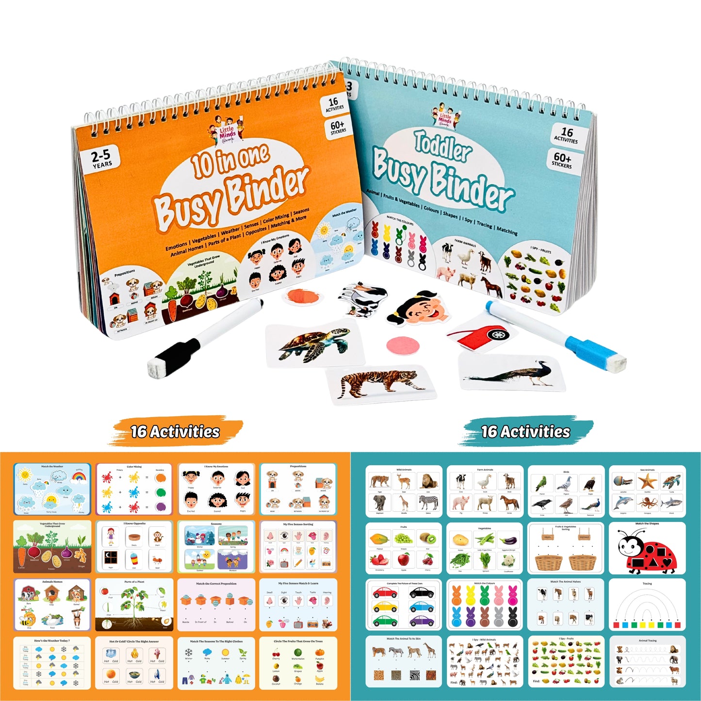 Ultimate Travel Activity Combo – Toddler + 10-in-1