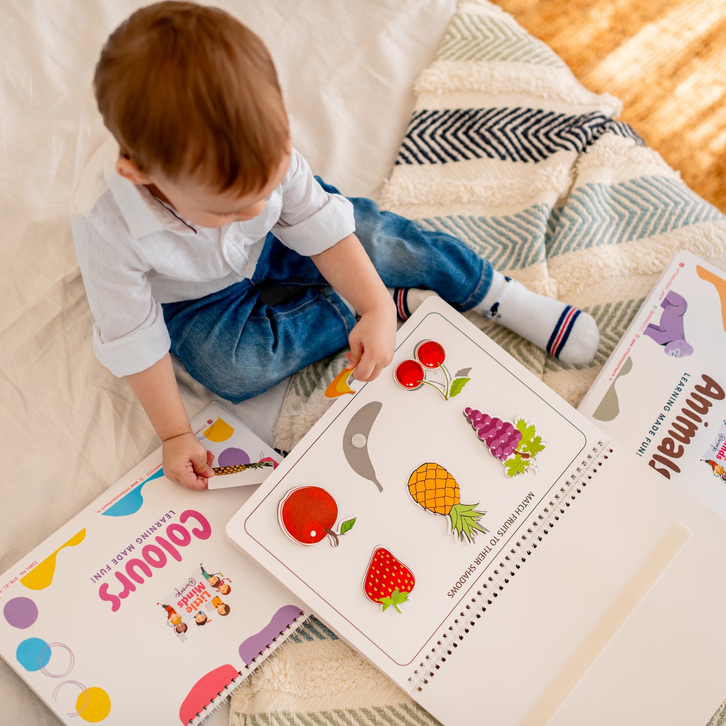 Fruits & Vegetables Activity Binder (Ages 1 to 4 years)