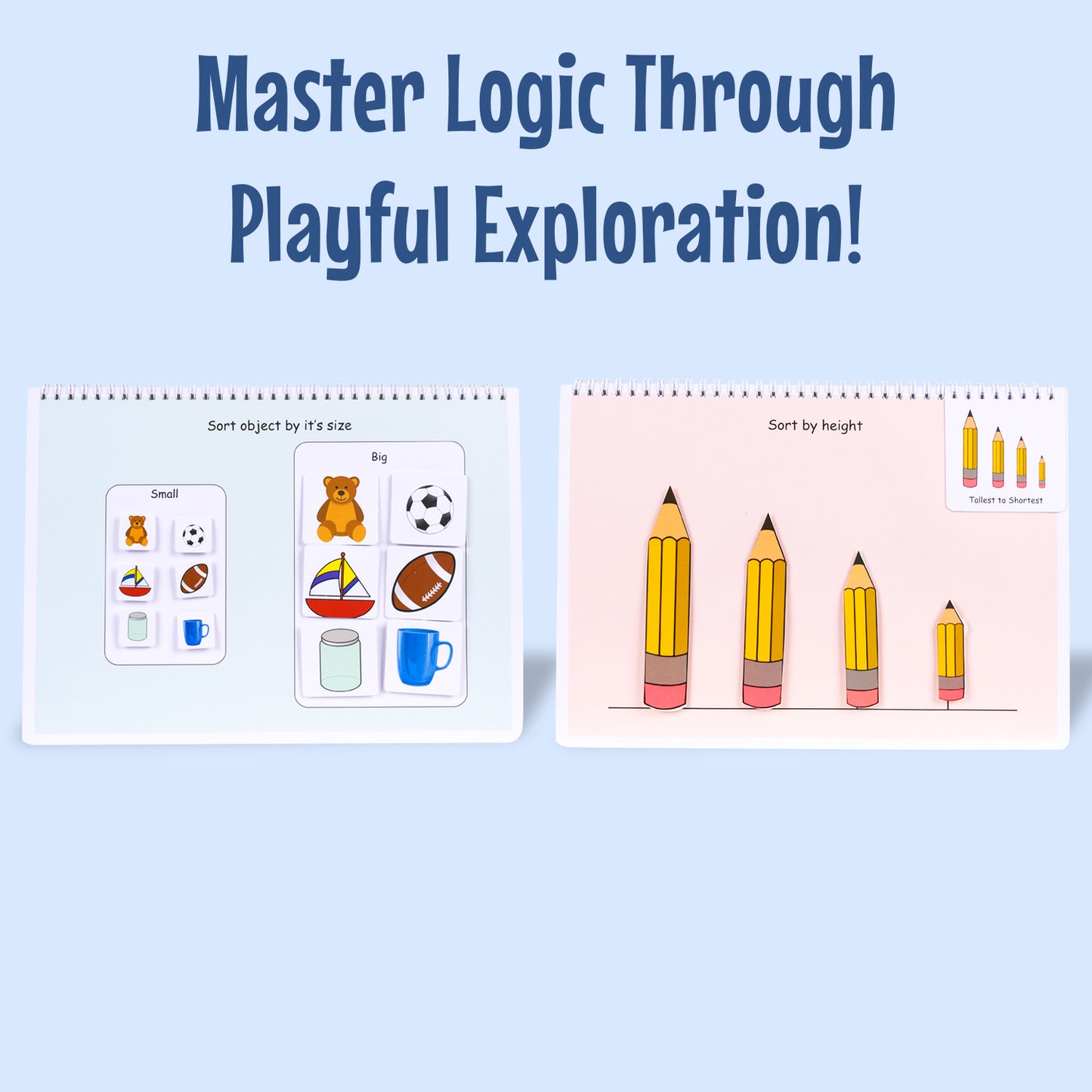 Logical Reasoning Binder Part -1 ( Ages 2 to 4 years )