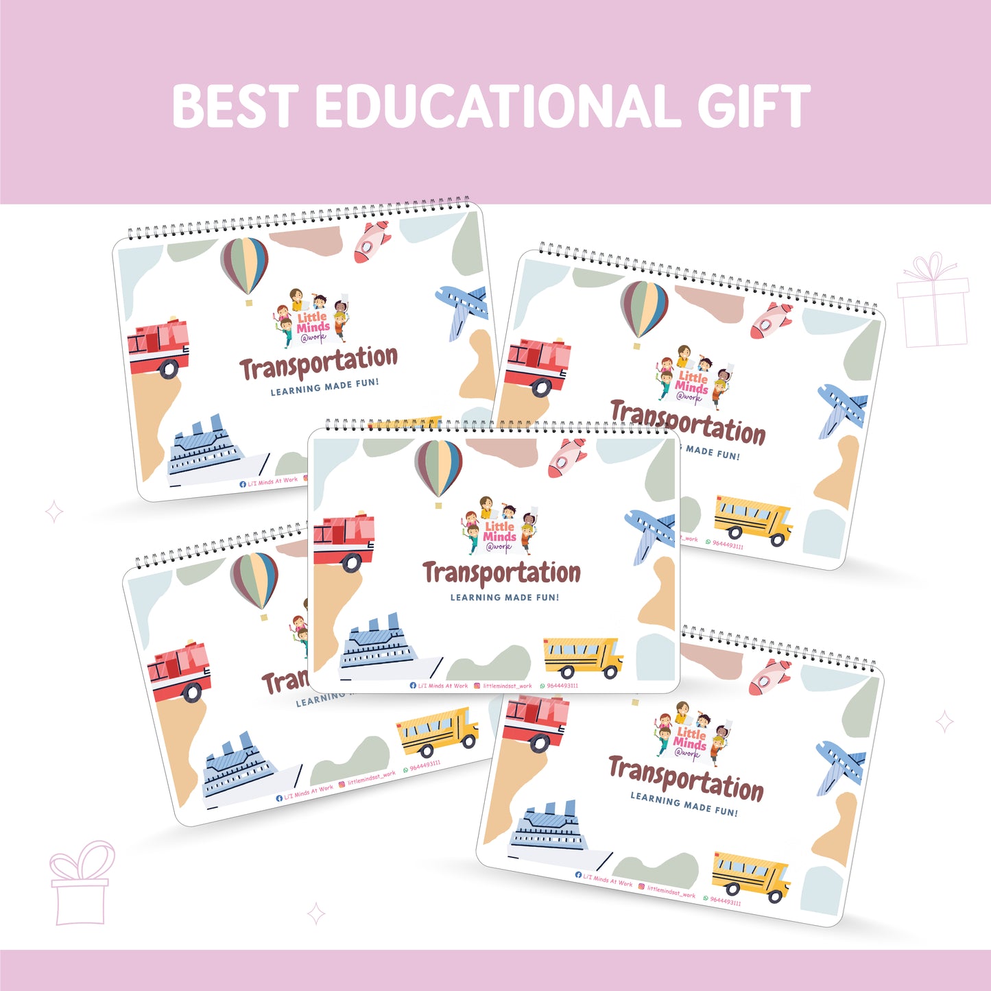 Transportation Binder (Ages 2 to 5 years)