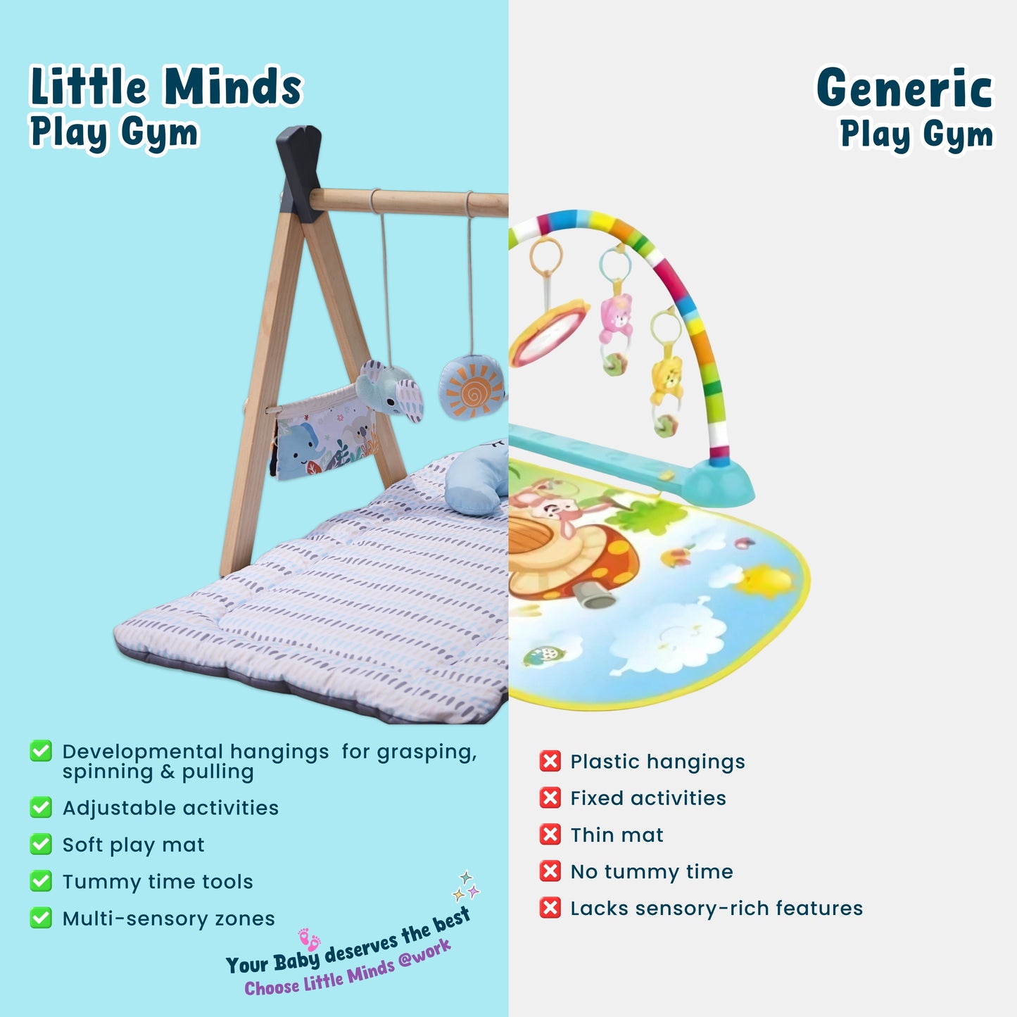 Tiny Explorer’s Play Gym