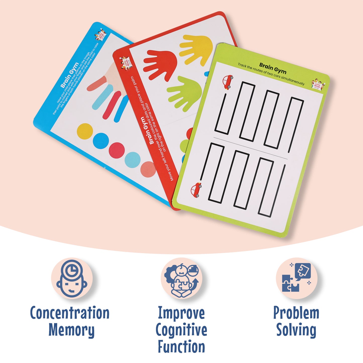 Brain Gym Worksheets (Ages 2 to 6 years)