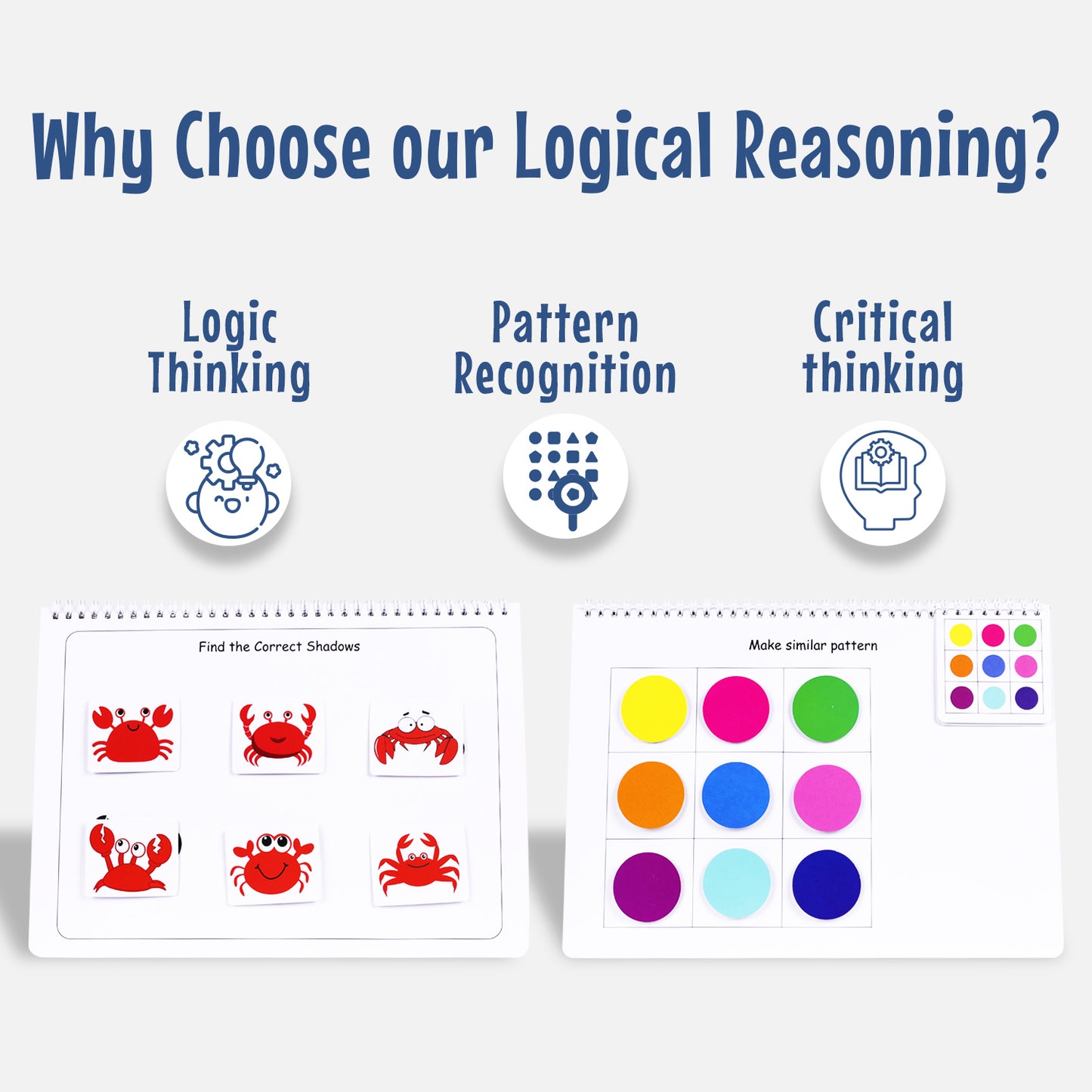 Logical Reasoning Binder Part -1 ( Ages 2 to 4 years )