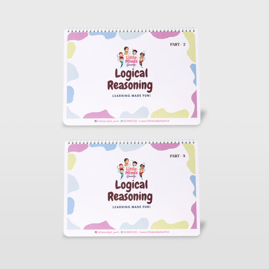 Logic Mastery Combo (Level 2 & 3)
(Ages 2 to 5 years)