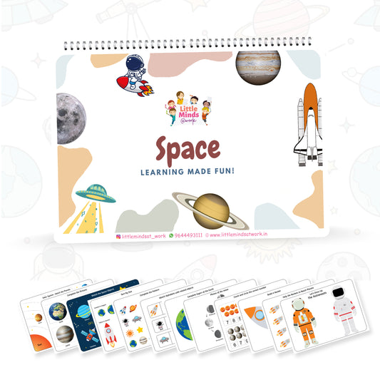 Space Binder                                         (Ages 2 to 5 years )