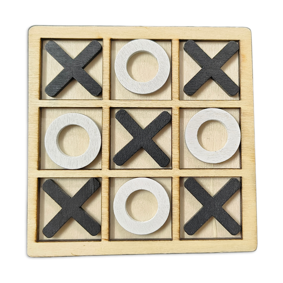 Wooden Tic Tac Toe