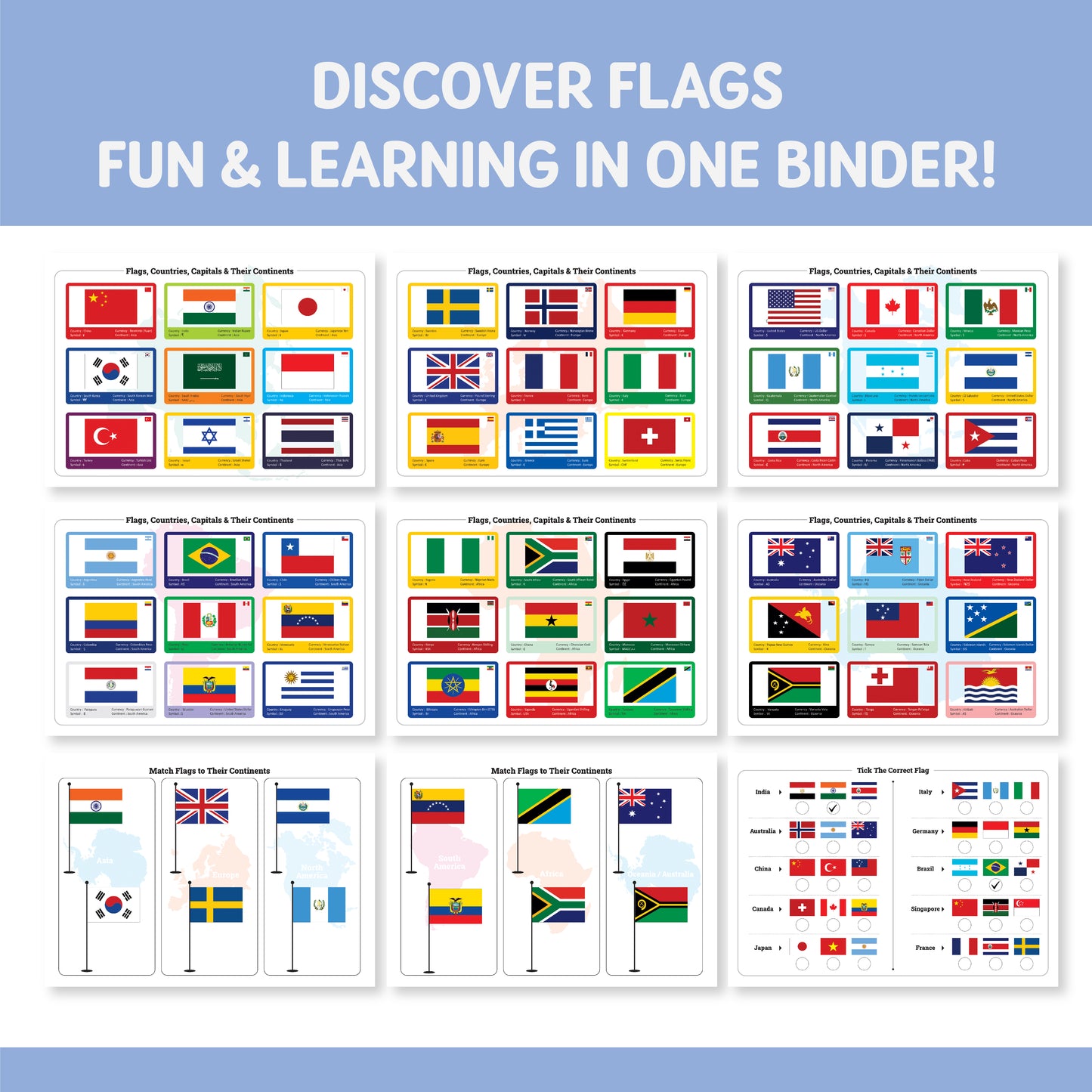 Flag Binder ( Above 4 years )