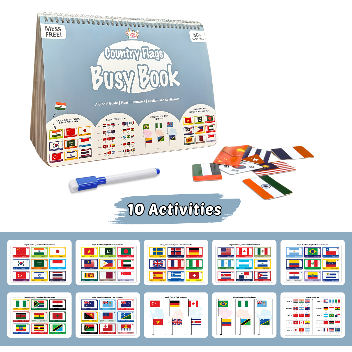 Flag Busy Book
