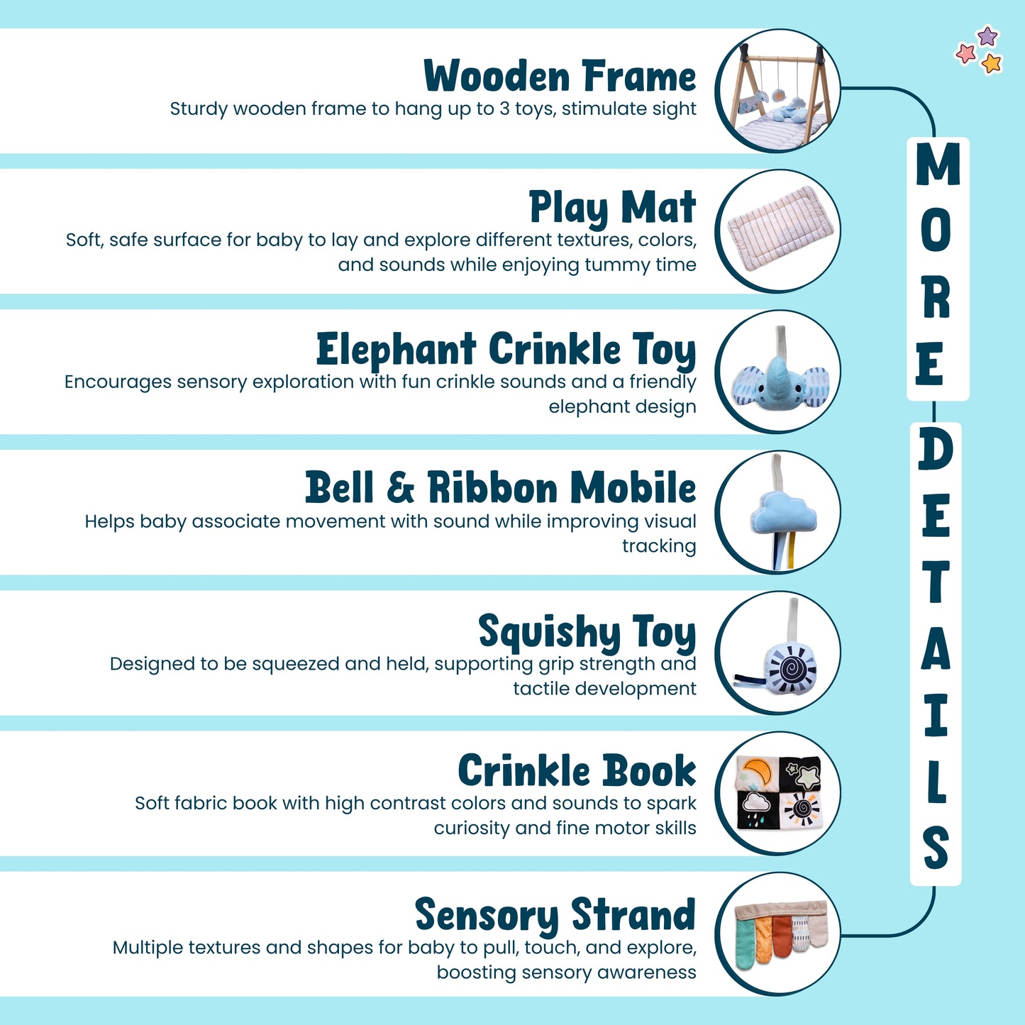 Tiny Explorer’s Play Gym 🌟 ( Pre-order )
