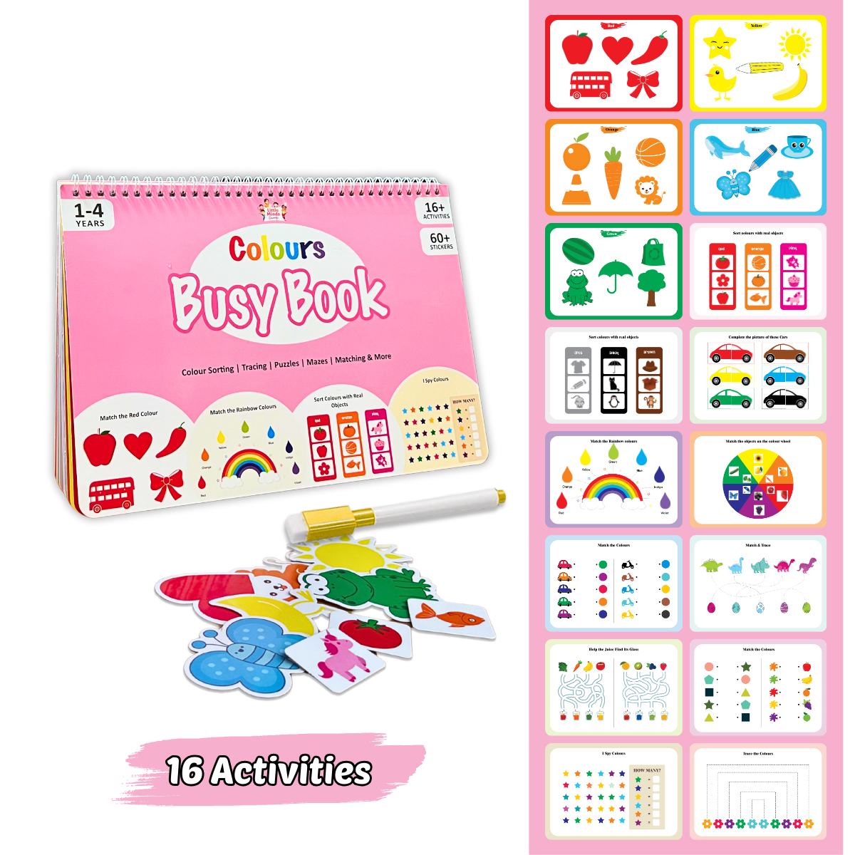 Colours Busy Book