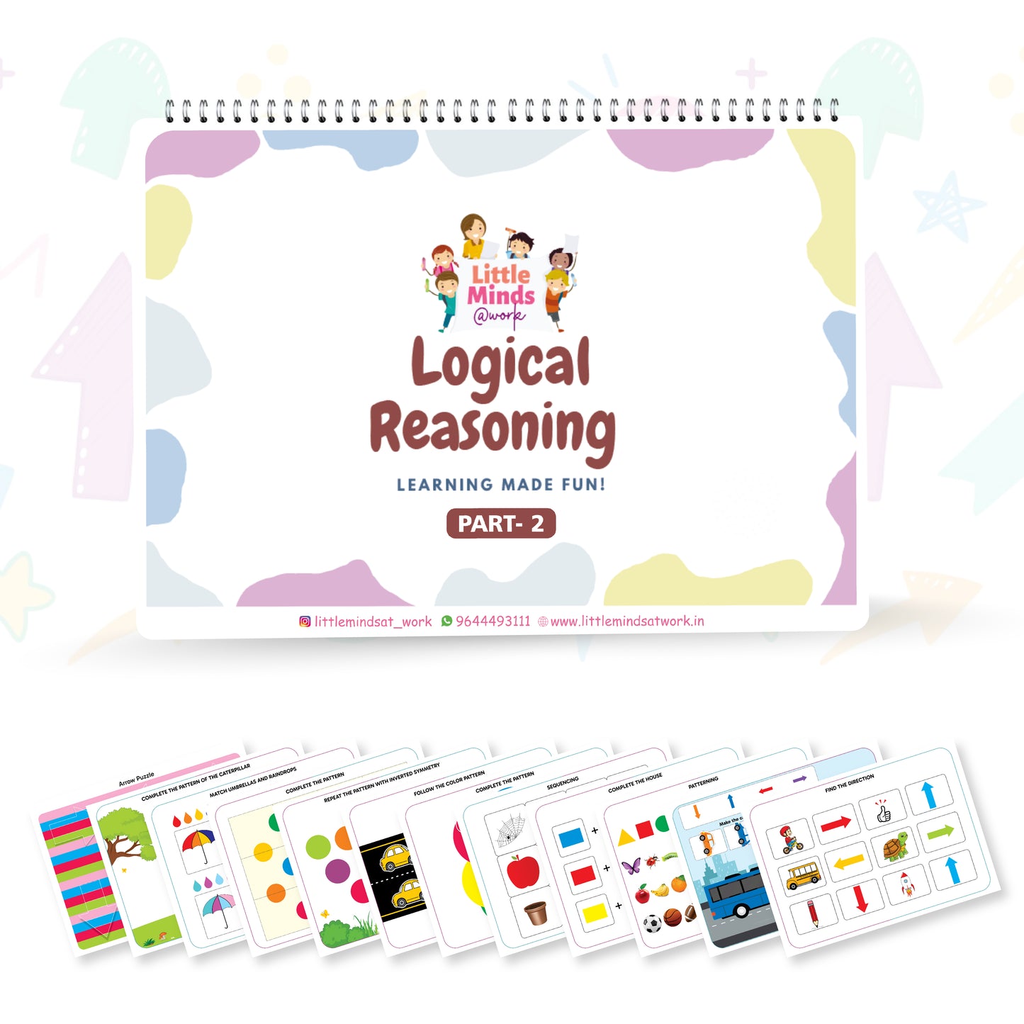 Logical Reasoning Binder Part-2      (Ages 2 to 5 years)
