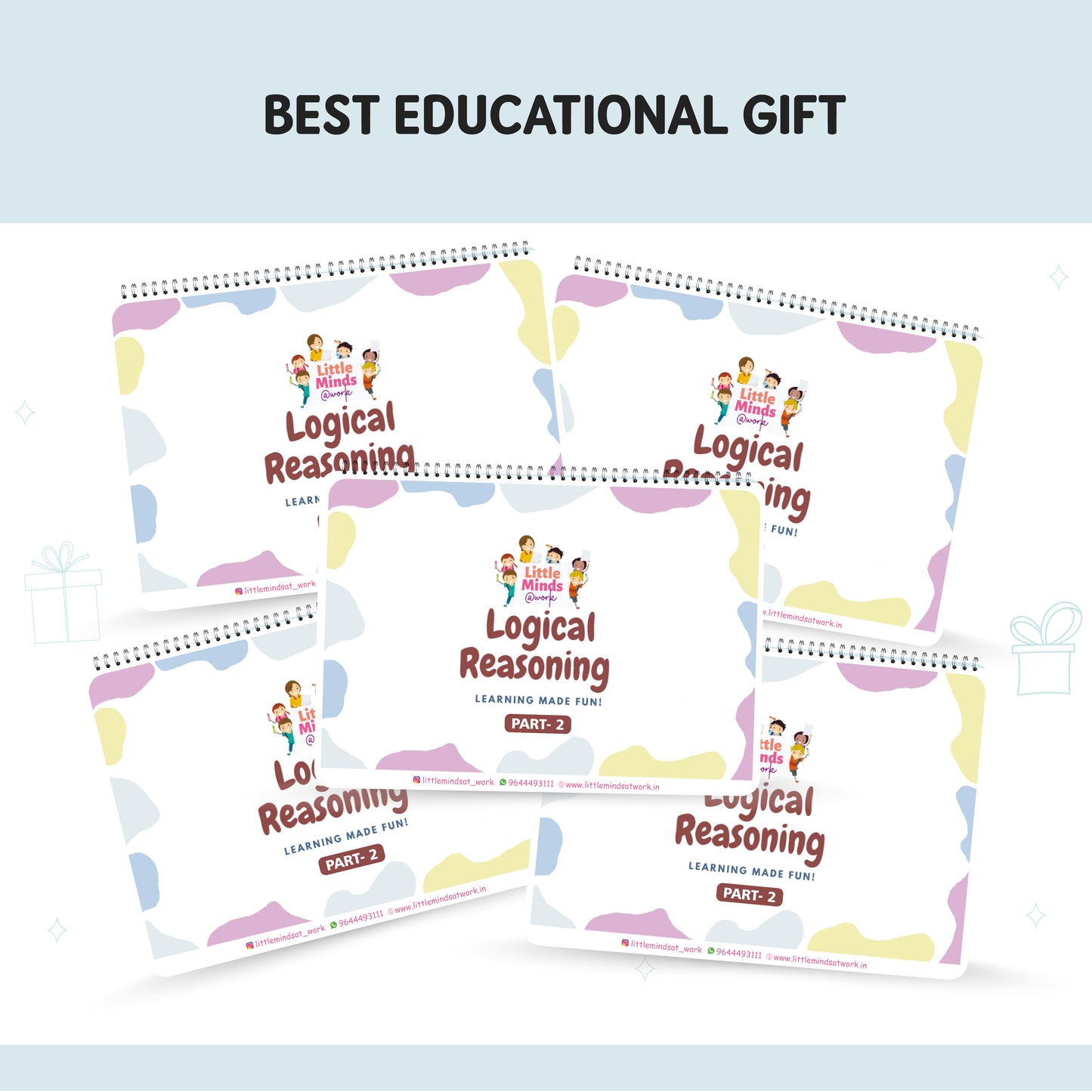 Logical Reasoning Binder Part-2 (Ages 2 to 5 years)