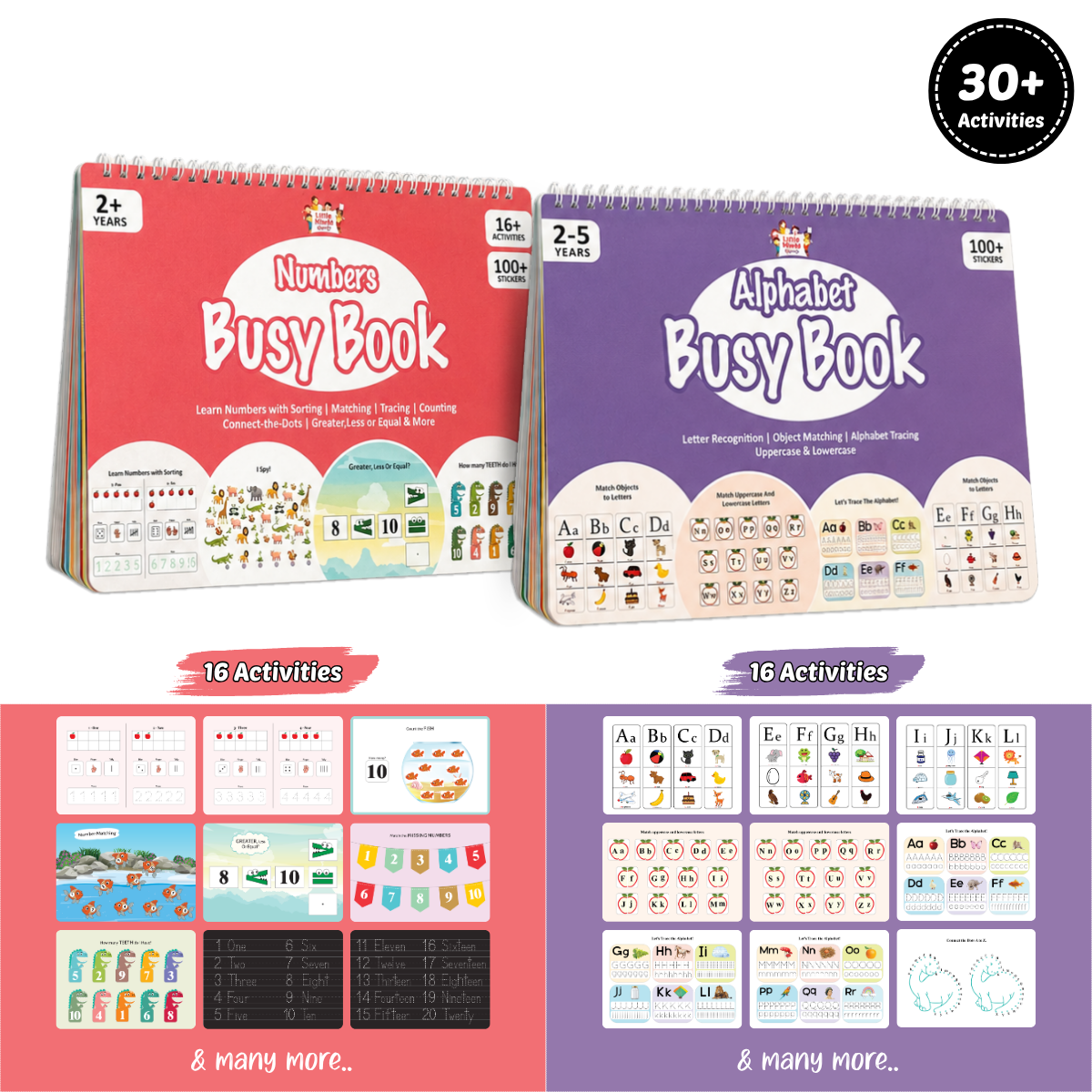 Alphabet & Number Combo (Ages 1-5 )