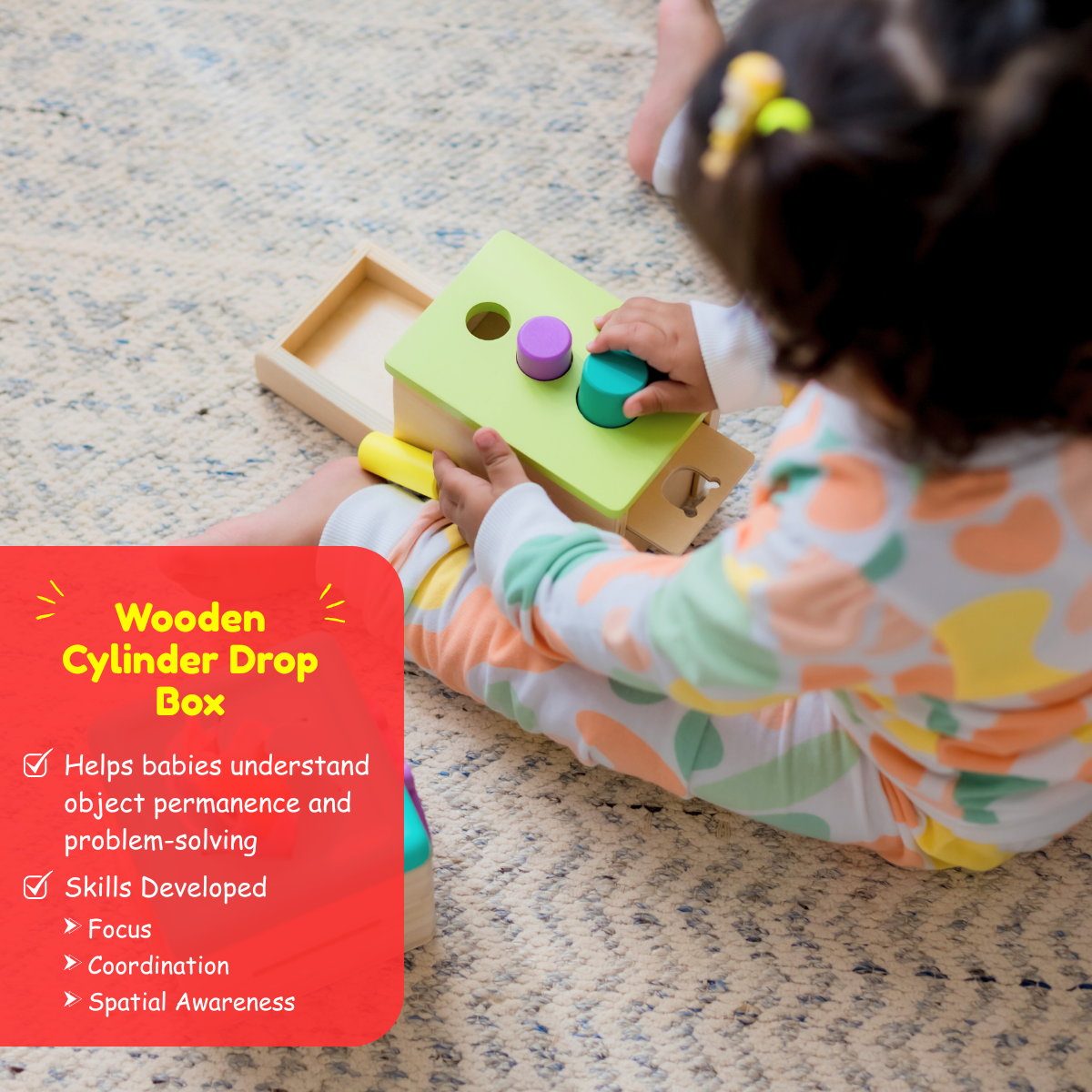 Tiny Explorer’s Montessori Box                 (9 months+)