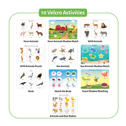 Animal Busy Book (Ages 1 - 4 )