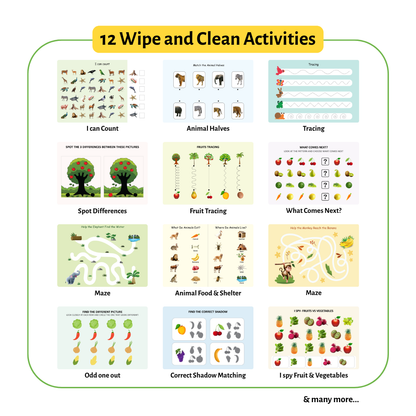 Screen-Free Play Combo (Ages 1–4 )
