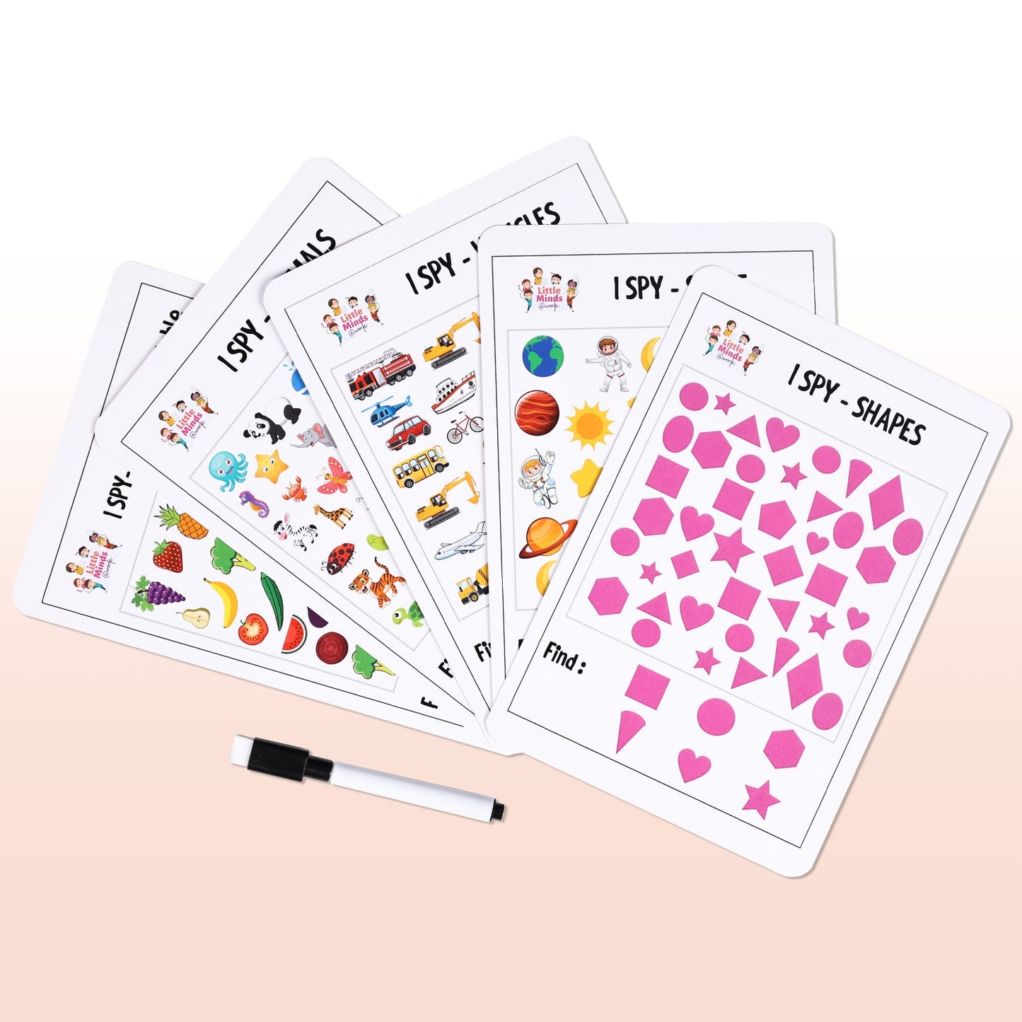 🎁 I Spy Sheets Level 1