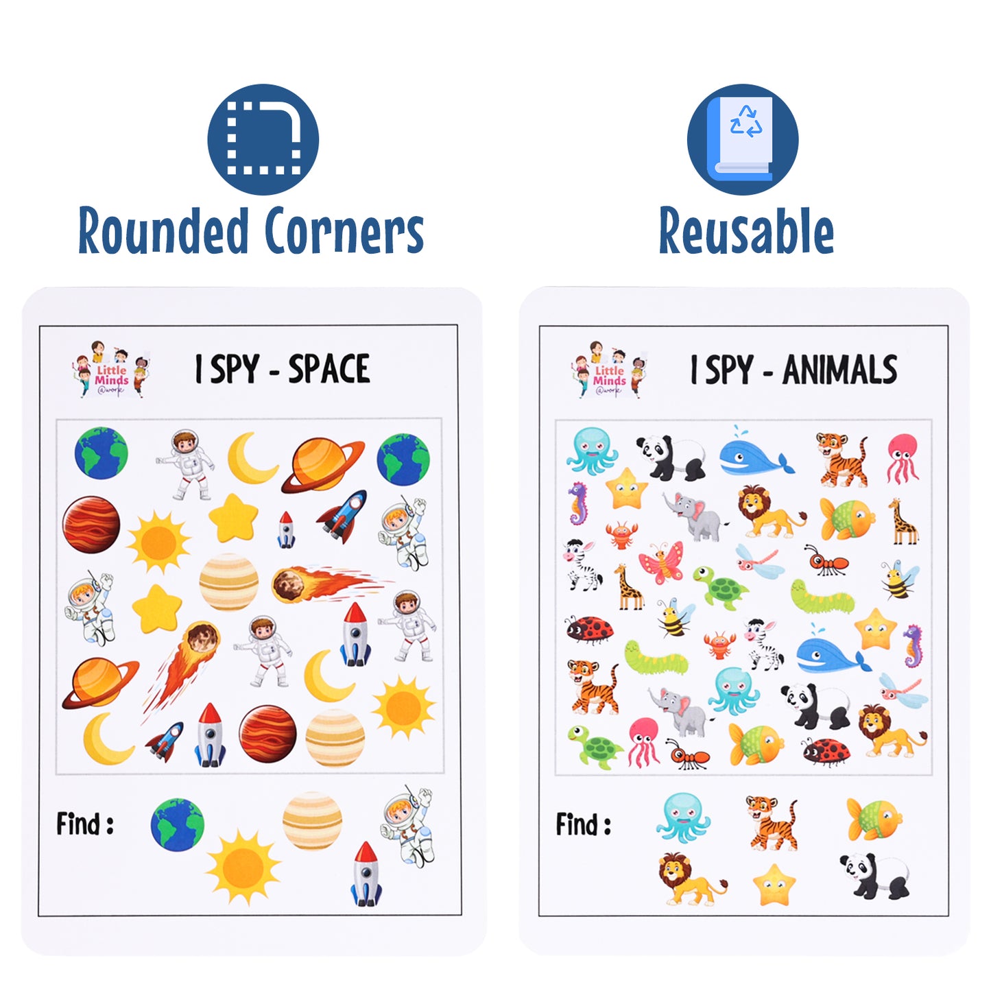 Combo - Matching Sheet , Spy Sheets and Tracing Sheets