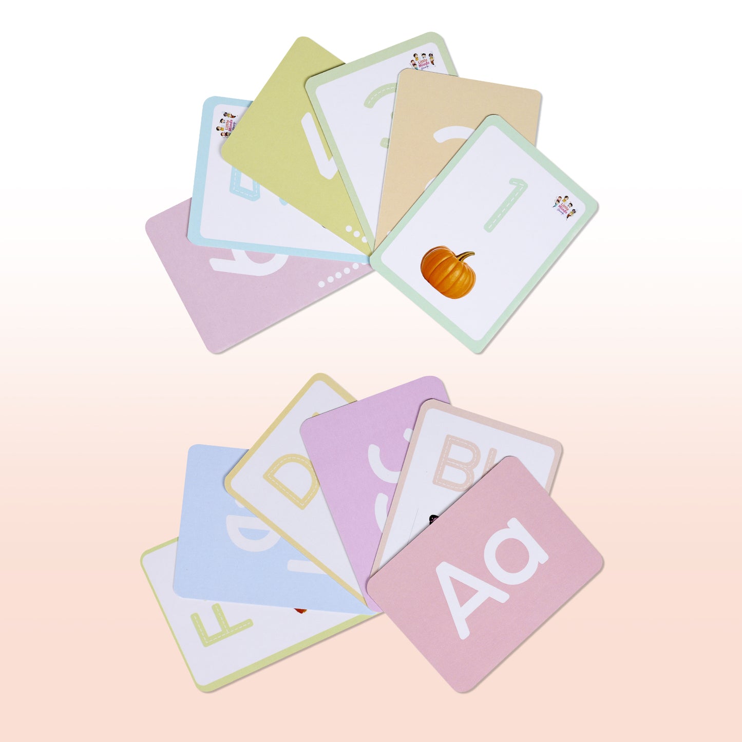 Combo- Alphabet and Number Flash Cards