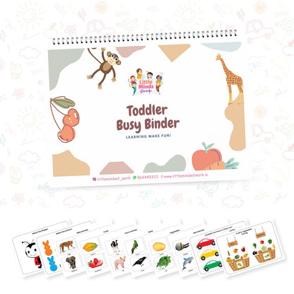 Toddler Busy Binder (Ages 1 to 4 years )