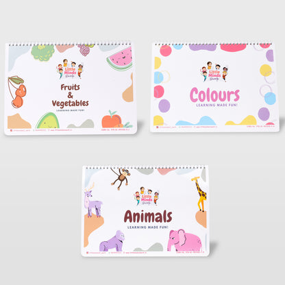 Combo - Animals, Fruits & Veg ,Colors