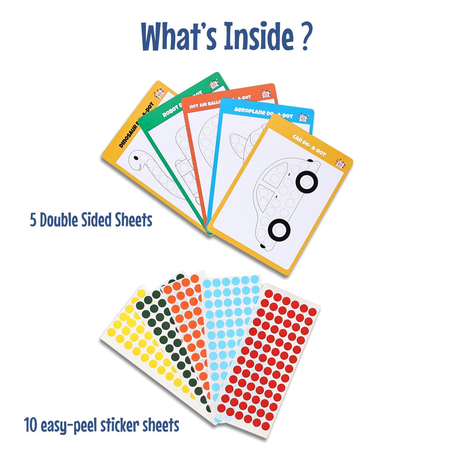 Cap Sticker Worksheet Dot Sticker Worksheets – Little Minds At Work