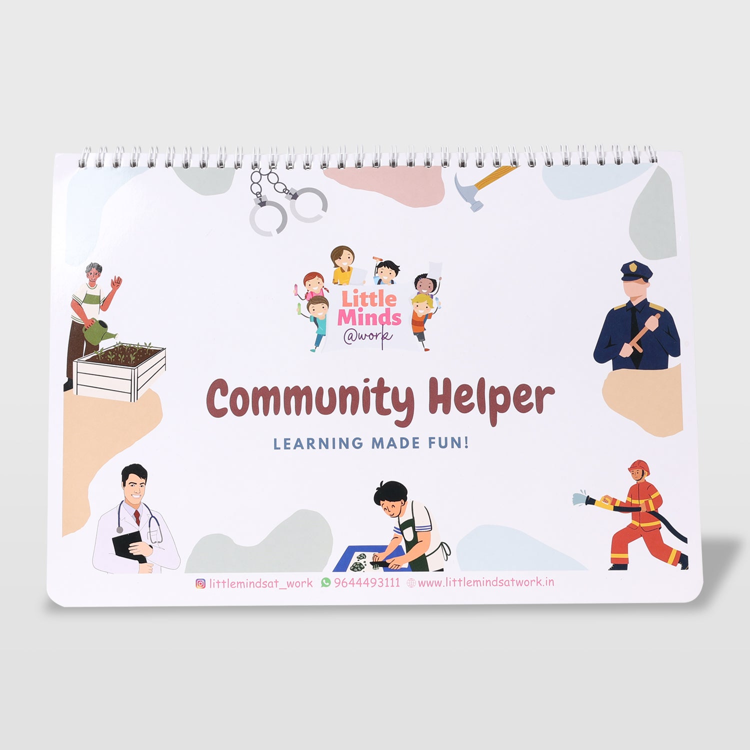 Community Helper Binder (Ages 2 to 5 years) – Little Minds At Work