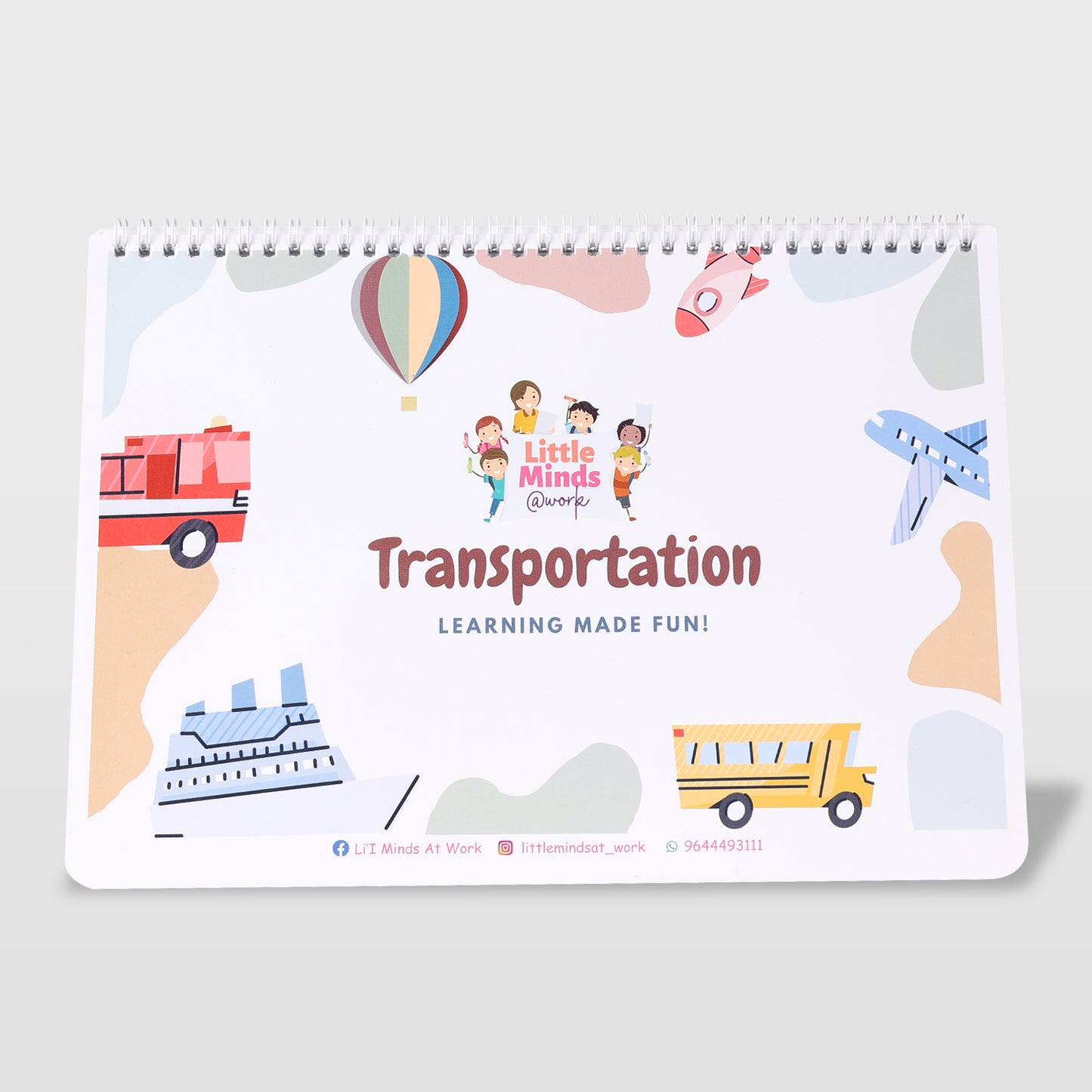 Transportation Binder (Ages 2 to 5 years)