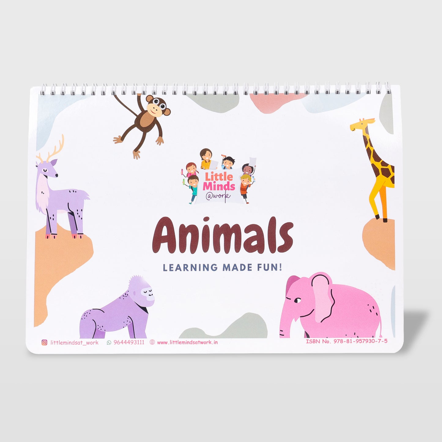 Animal Binder ( Ages 1 to 4 years)