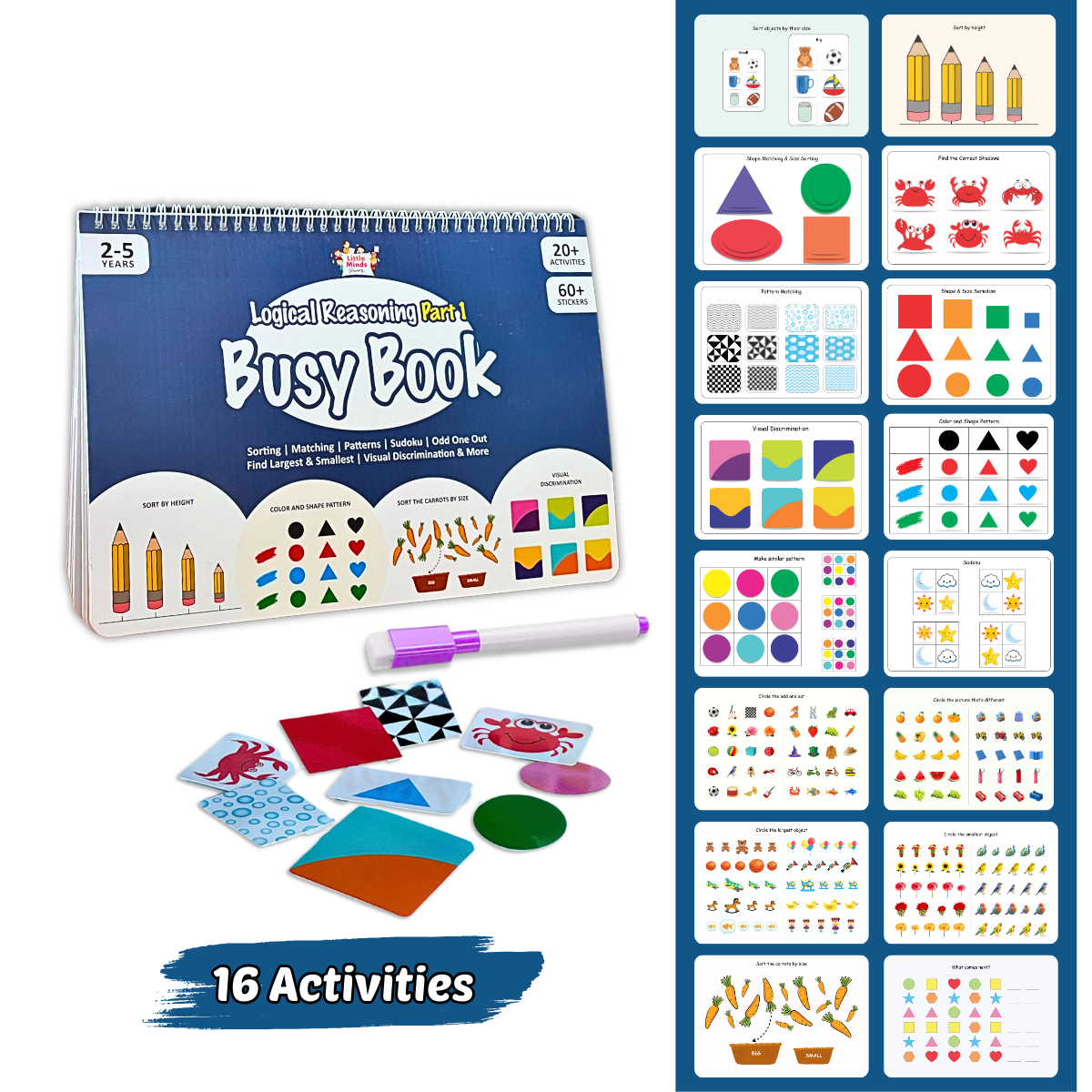 Complete Learning Binder Set – 8-in-1 (Ages 1–5)