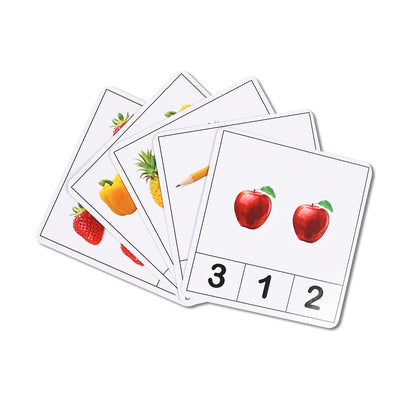 Number Clip Cards