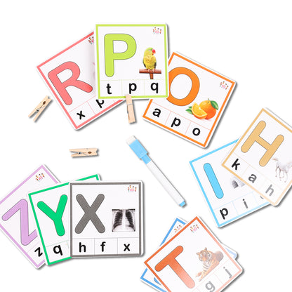 Alphabet Clip Cards