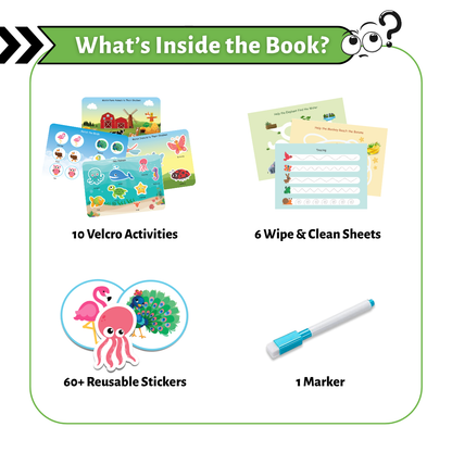 Animal Busy Book (Ages 1 - 4 )