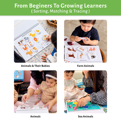 Animal Busy Book (Ages 1 - 4 )