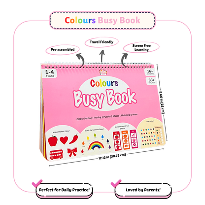 Colours Busy Book