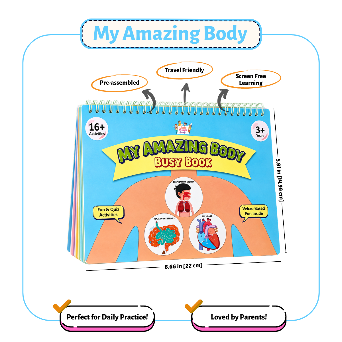 My Amazing Body Busy Book