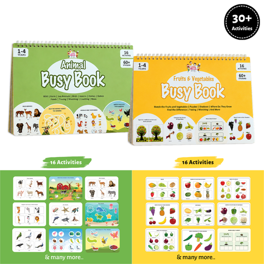 Screen-Free Play Combo (Ages 1–4 )