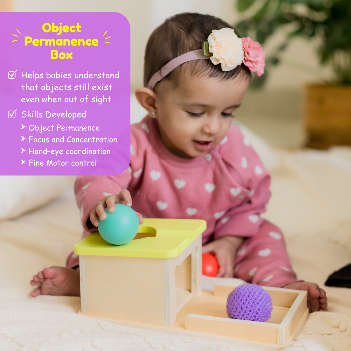 Little Discoveries Montessori Box            (6 months+)