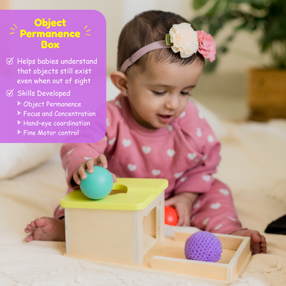 Little Discoveries Montessori Box            (6 months+)