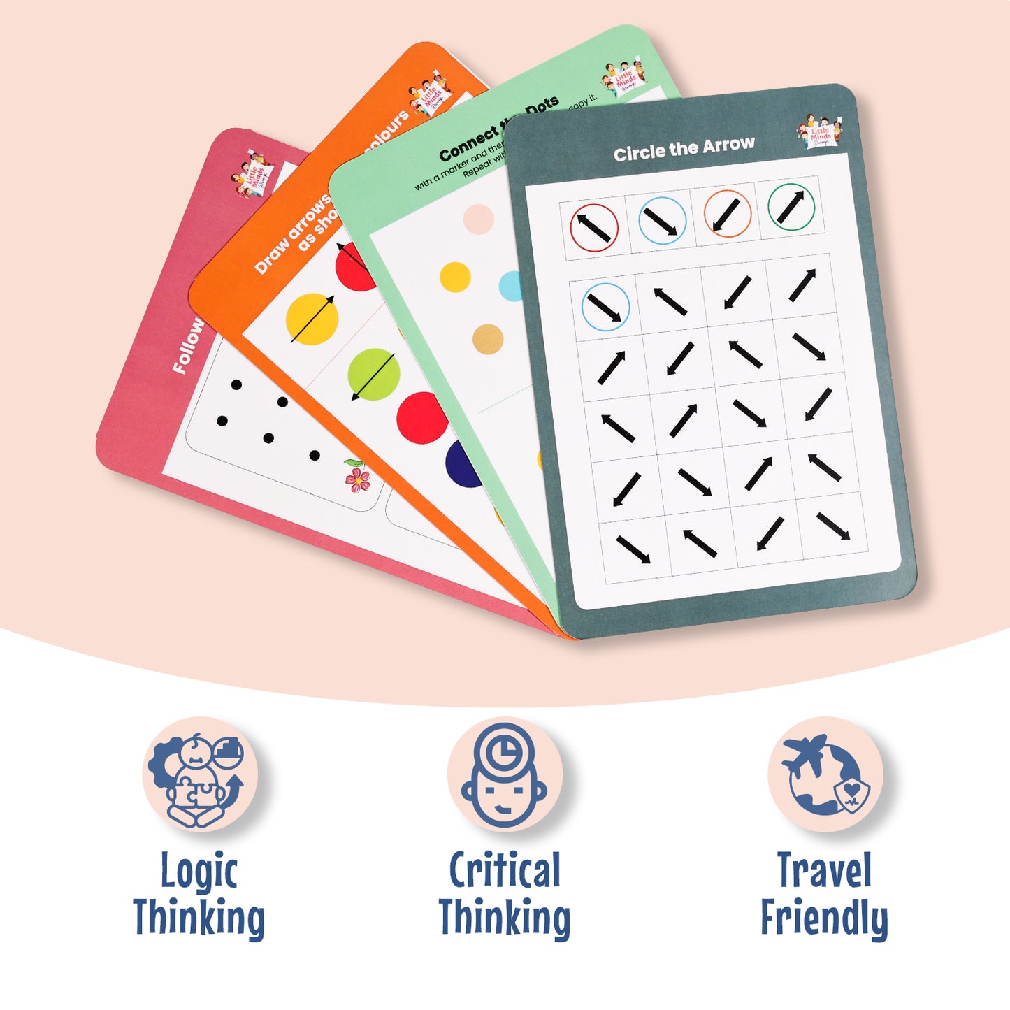 Logical Reasoning and Coding worksheets (Ages 3 to 6 years)