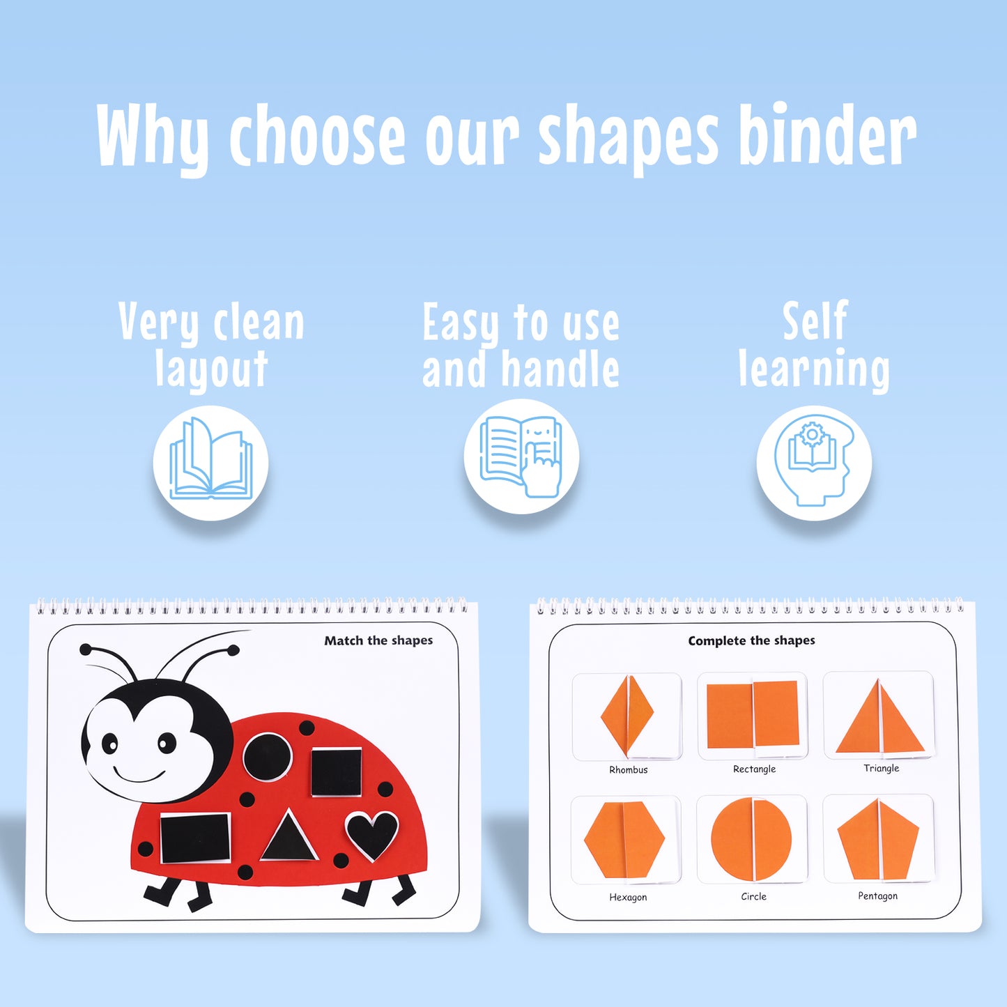 Shapes Binder (Ages 1 to 4 years)