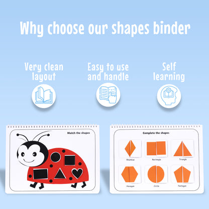 Shapes Binder (Ages 1 to 4 years)