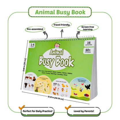 Animal Binder                                    (Ages 1 to 4 years)