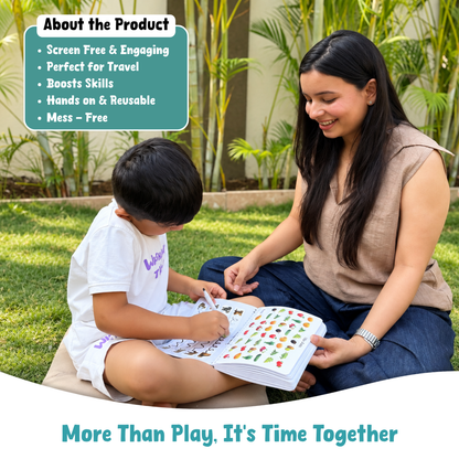 Toddler Match & Learn Combo (Toddler Busy + Think and Match Sheet)