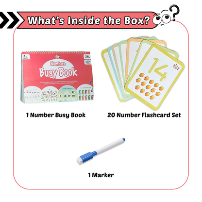 Number Mastery Kit – Number Binder + Flashcards Tracing