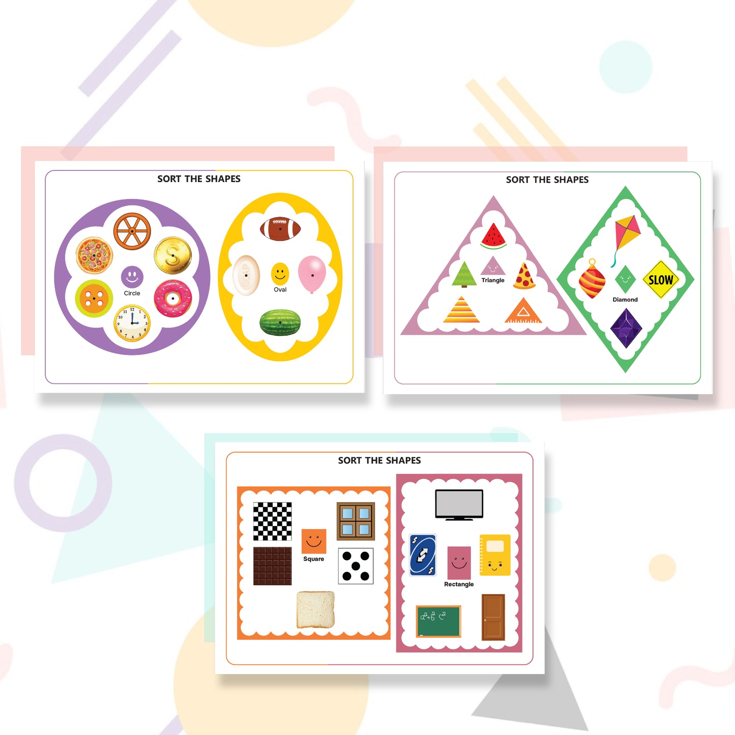 Shapes Binder (Ages 1 to 4 years)-Updated