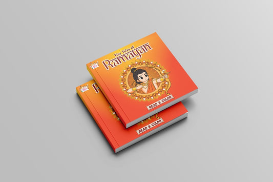The Tiny Tales of Ramayan ( Read & Color )